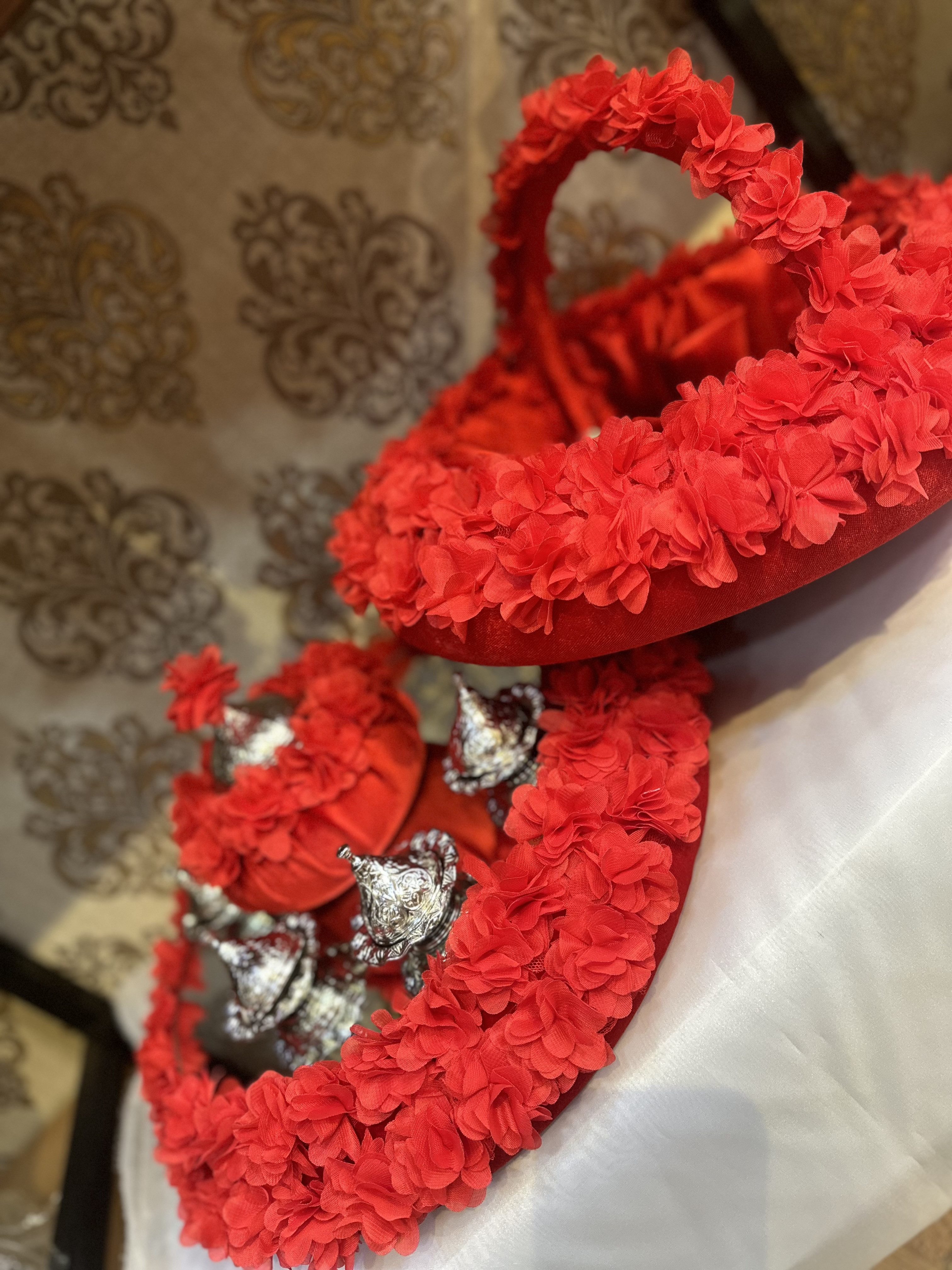 SEPET TEPSİ (LAZER CİCEKLİ)