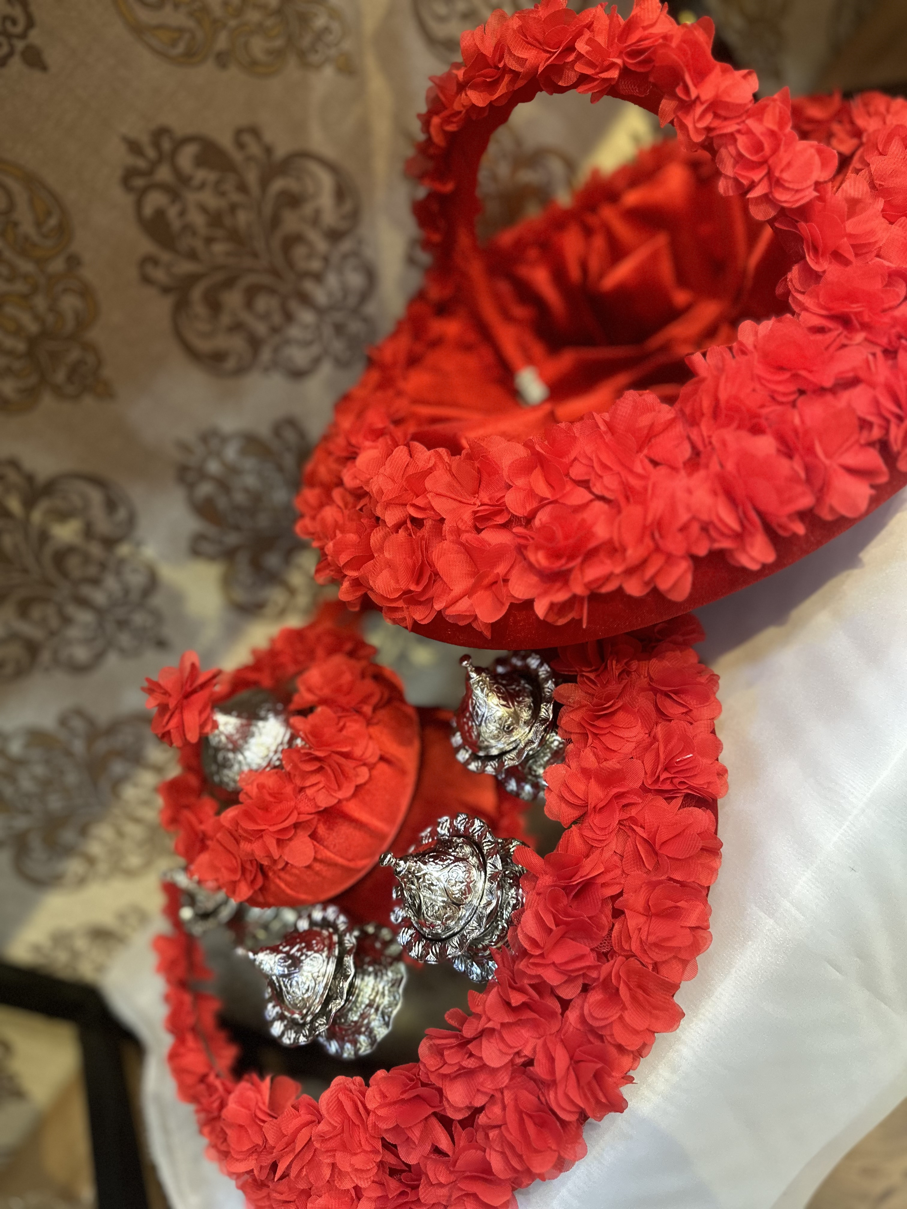 SEPET TEPSİ (LAZER CİCEKLİ)