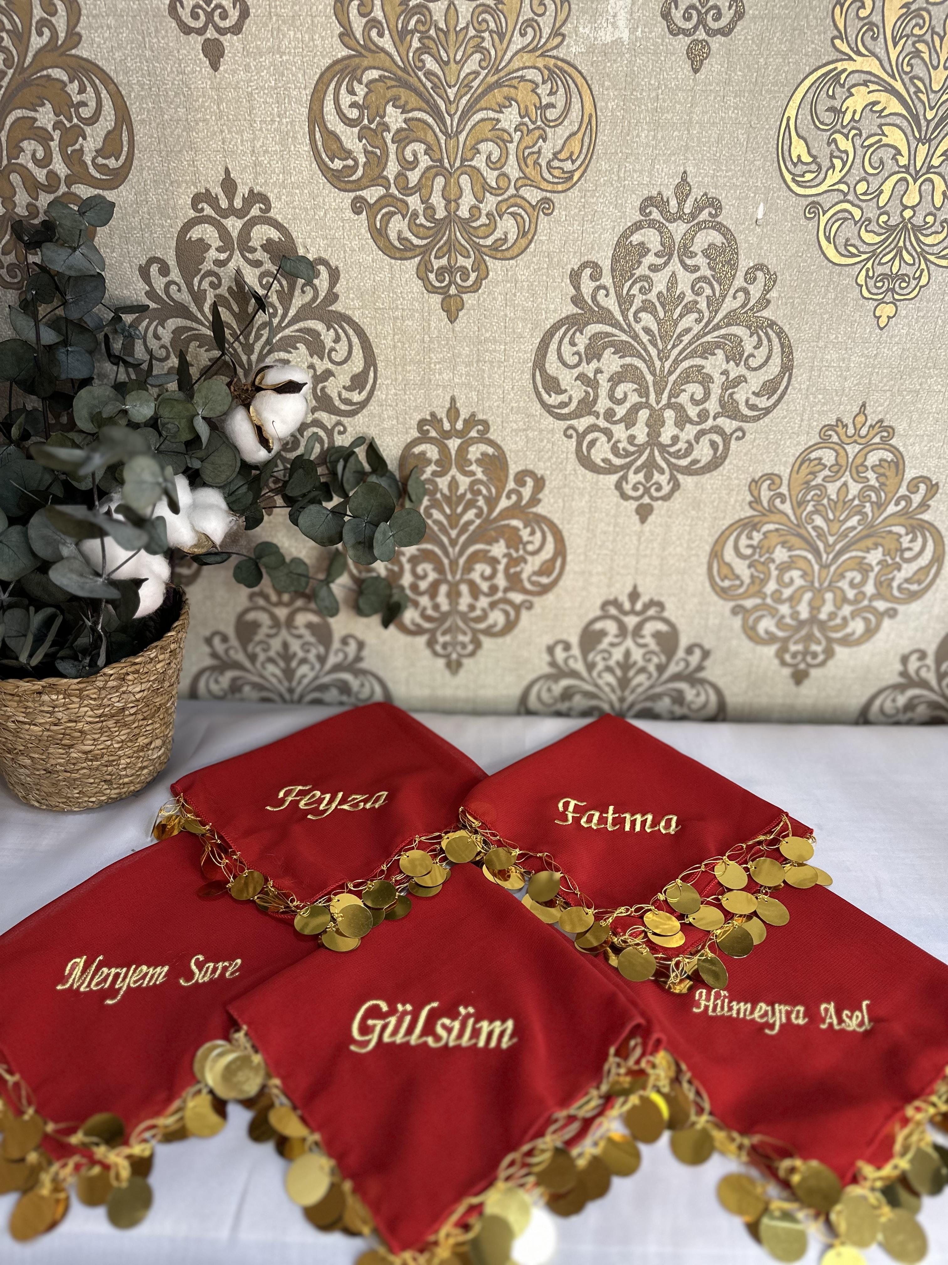 ŞİFON İŞLEME MENDİL