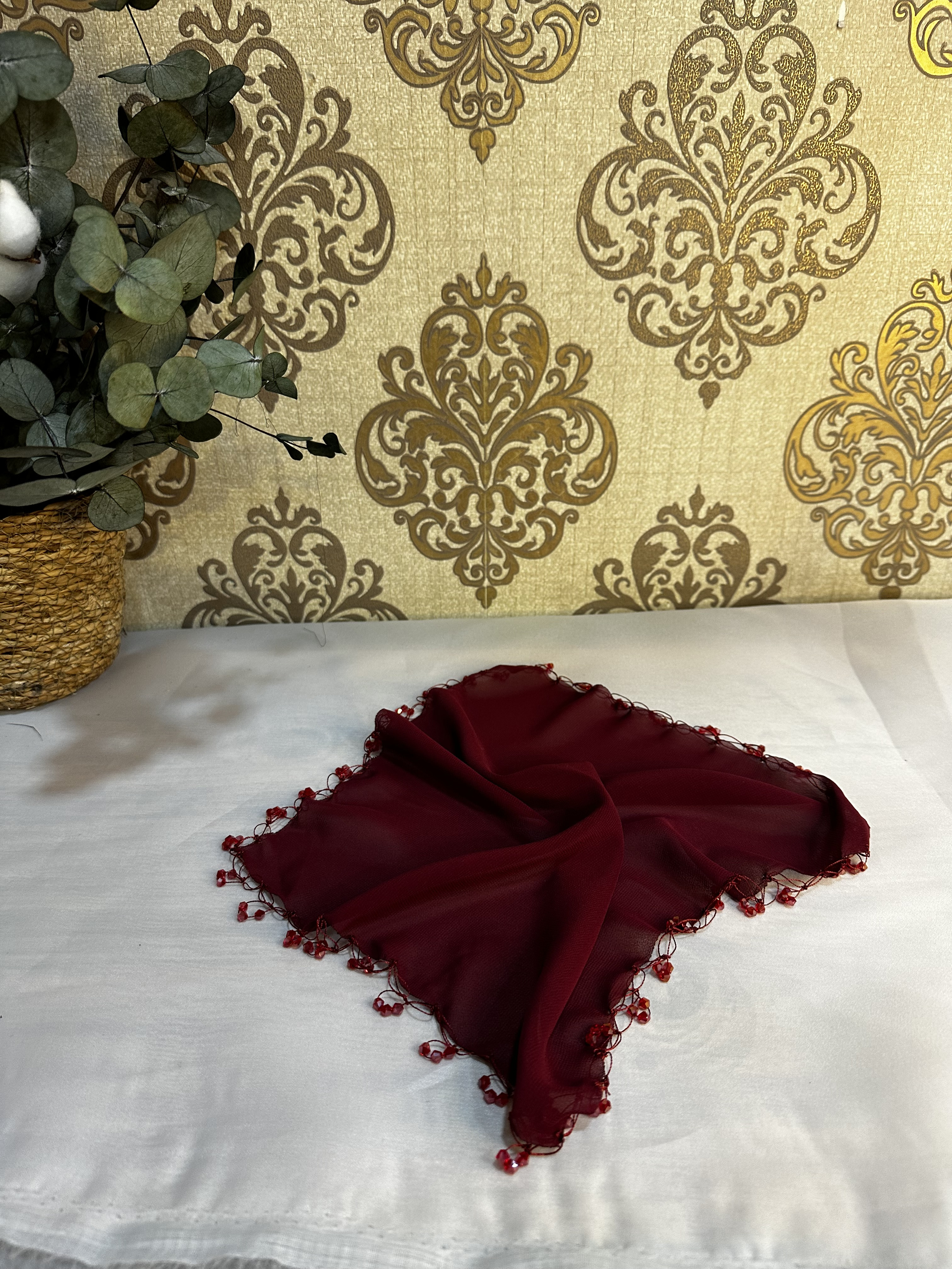 HALAY MENDİL CAM BONCUKLU