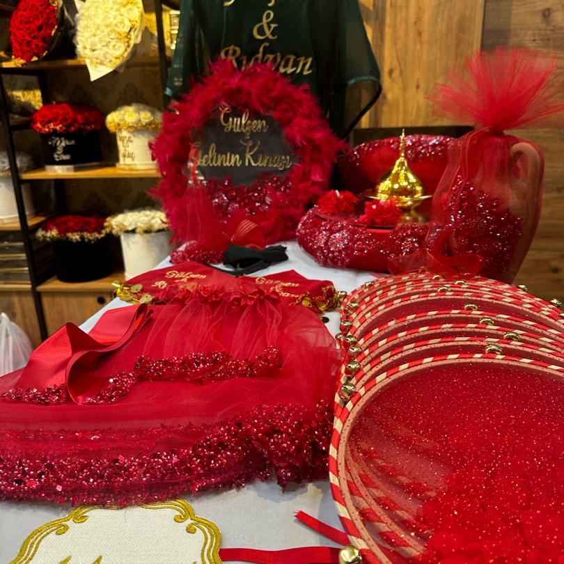 GÜLŞEN&RİDVAN GELİN SETİ