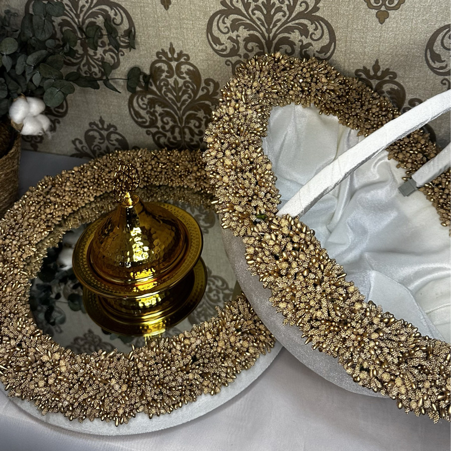 PITIRCIK SEPET TEPSİ (GOLD)