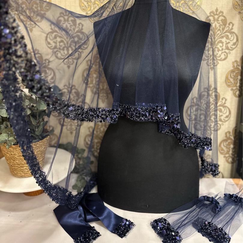 LACİVERT IŞIK DUVAK SETİ