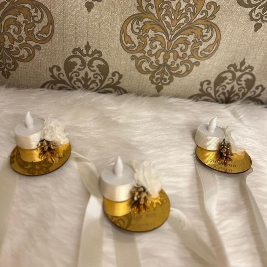 FLEXİ İSİMLİ LEDLİ MUM