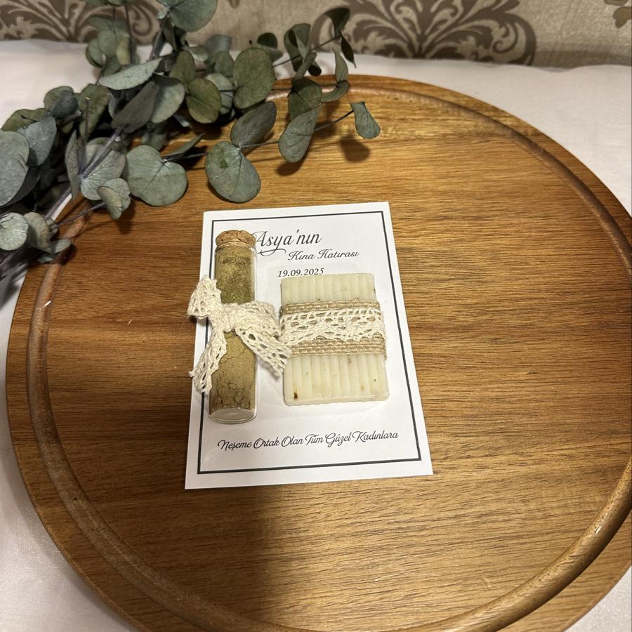 KARTLI SABUNLU TÜP KINA