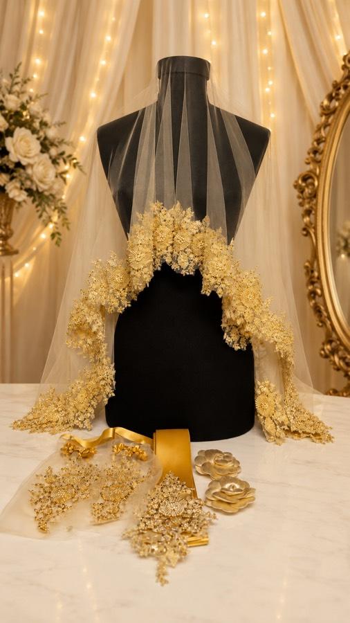 BEJ GOLD DUVAK SETİ