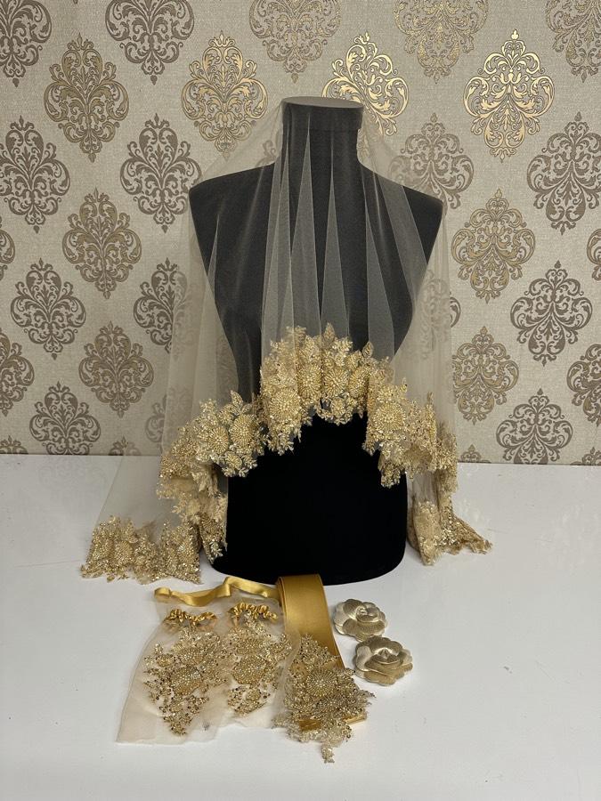 BEJ GOLD DUVAK SETİ