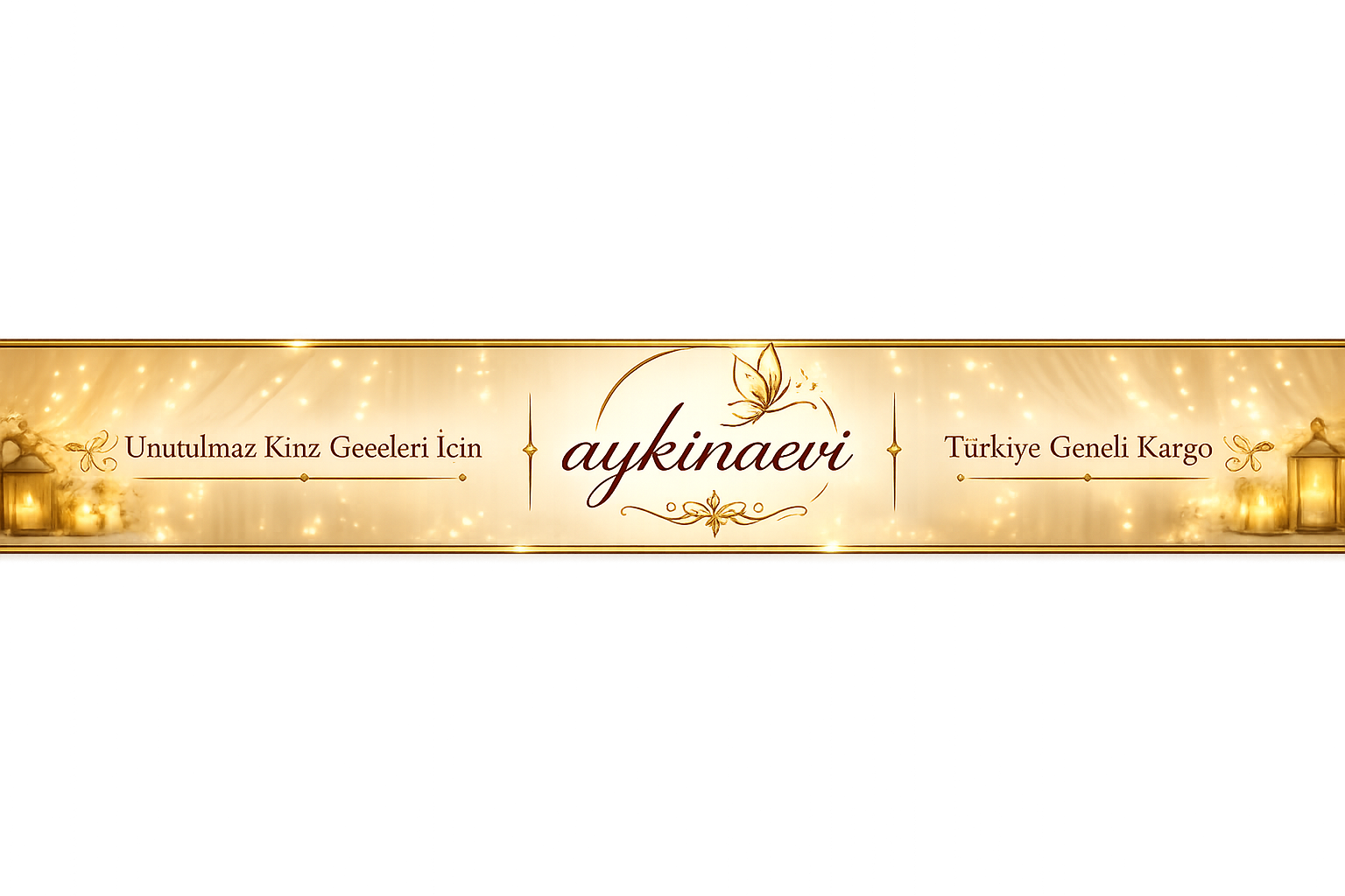 İnce banner